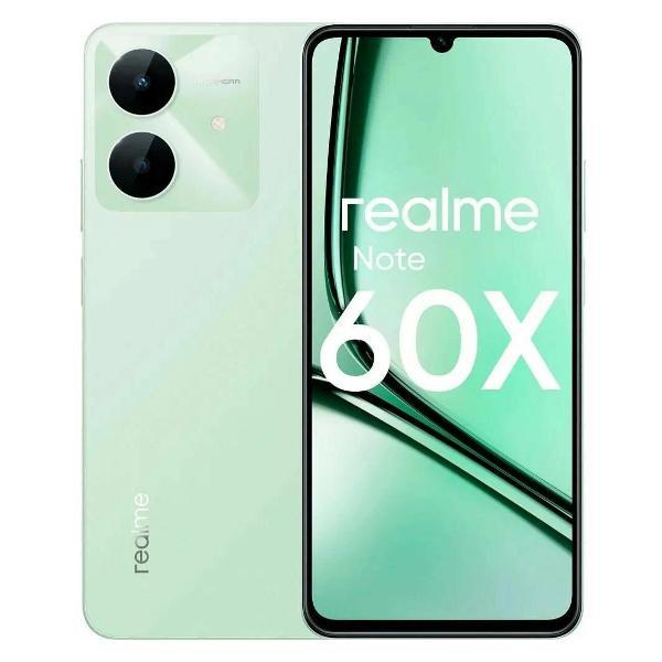 Смартфон realme Note 60x 4+128 RMX3938 4+128 зеленый