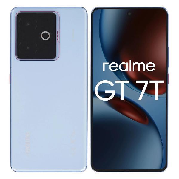 Смартфон realme GT7T 12+512 RMX5085 12+512 синий фото