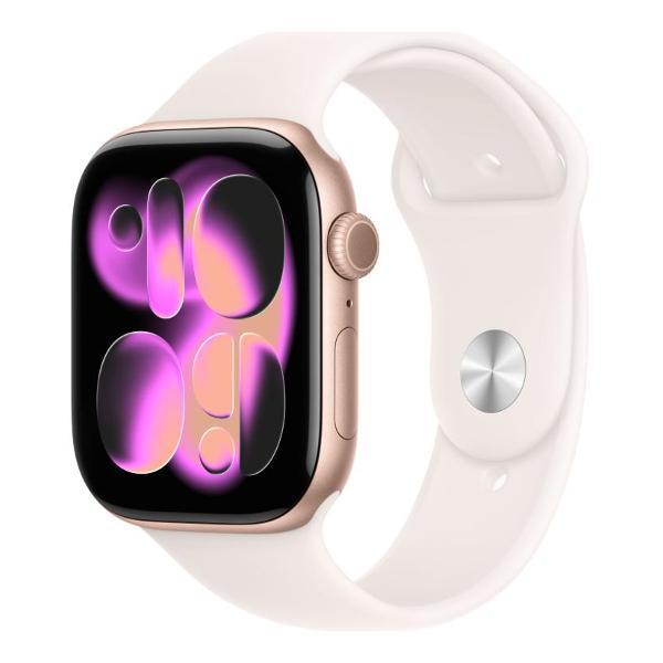 Смарт-часы Apple Watch S11 46 розовое золото SB Light Blush S/M
