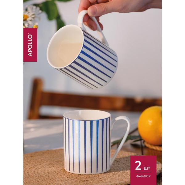 Кружка Apollo 370 мл, 2 шт. Blue