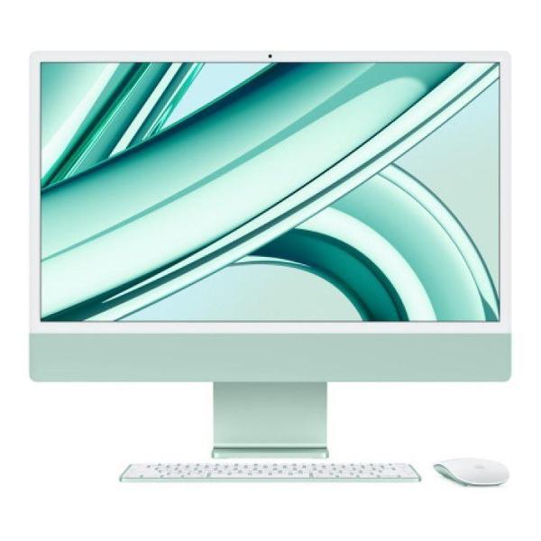 Компьютер-моноблок Apple iMac 24" M3 (8C CPU,2023), 8/256 ГБ SSD, зеленый фото