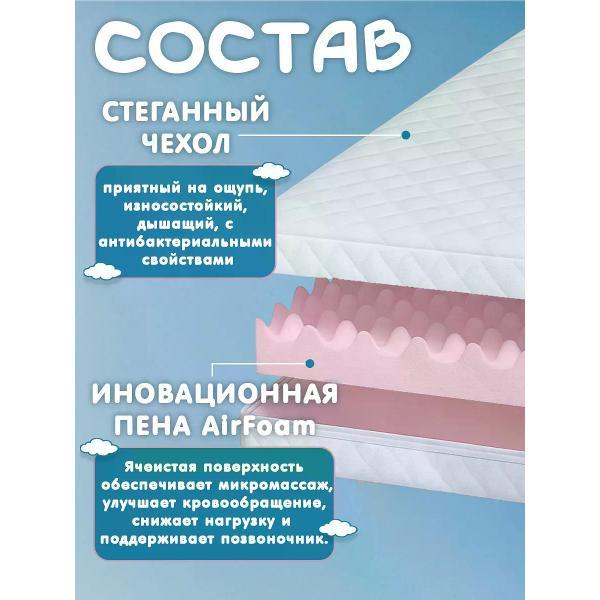 Матрас нет бренда 160х80 (10 см) Рифлёный