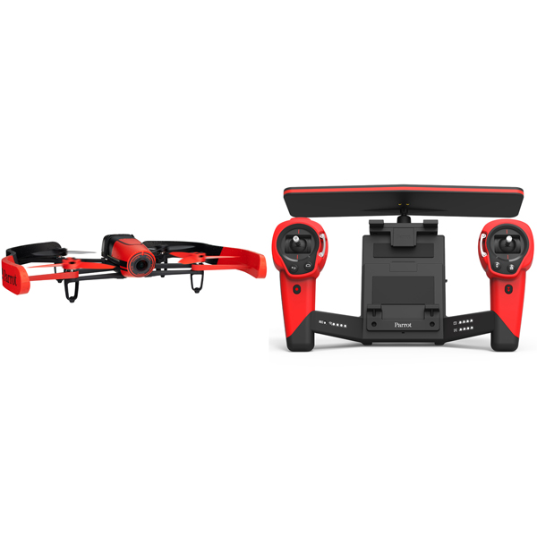 Радиоуправляемый квадрокоптер Parrot Bebop Drone & Skycontroller Red Area 1 фото