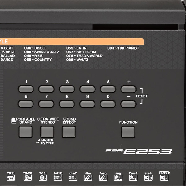 Синтезатор Yamaha PSR-E253