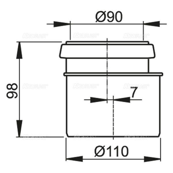 Аэратор для сантехники Alcadrain M907