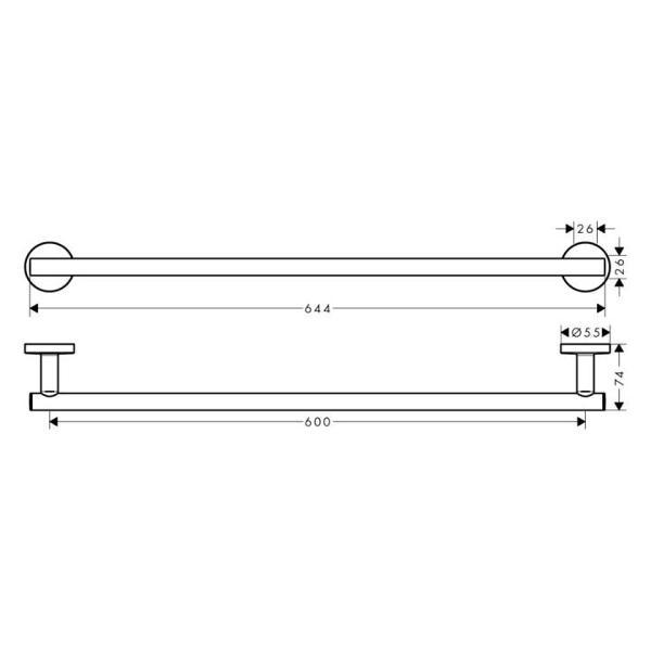 Полотенце кухонное Hansgrohe Logis Universal