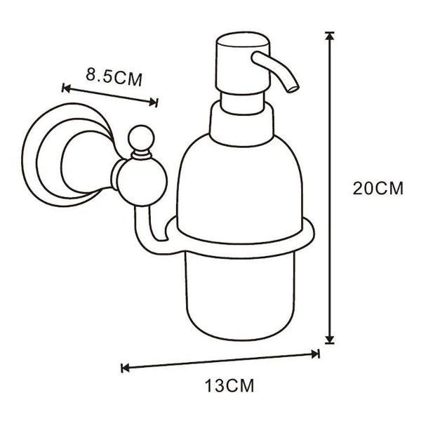 Жидкое мыло Azario AZ-91112Q Gold