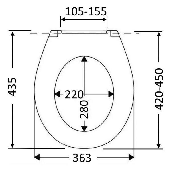 Ершик для унитаза Haro Фавос CS00040696