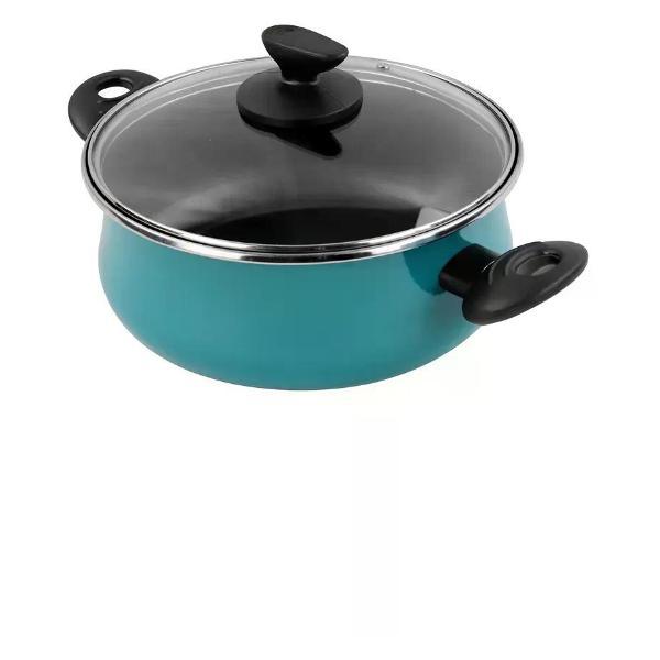 Кастрюля Vitrinor низкая с крышкой Country M4 20 4.5л