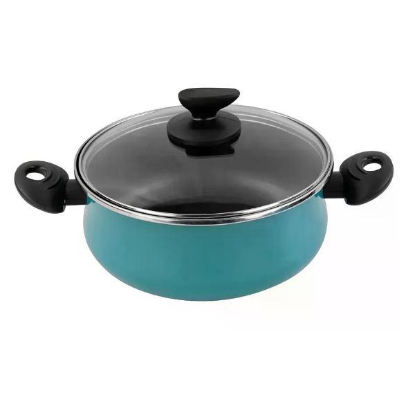 Кастрюля Vitrinor низкая с крышкой Country M4 16 3л