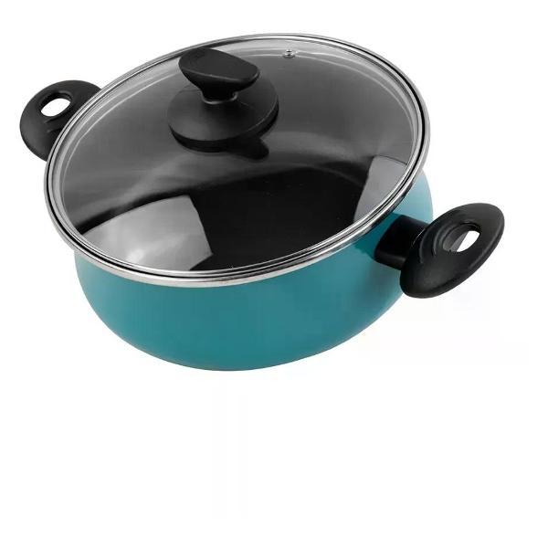 Кастрюля Vitrinor низкая с крышкой Country M4 16 3л