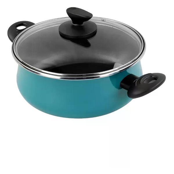 Кастрюля Vitrinor низкая с крышкой Country M4 16 3л