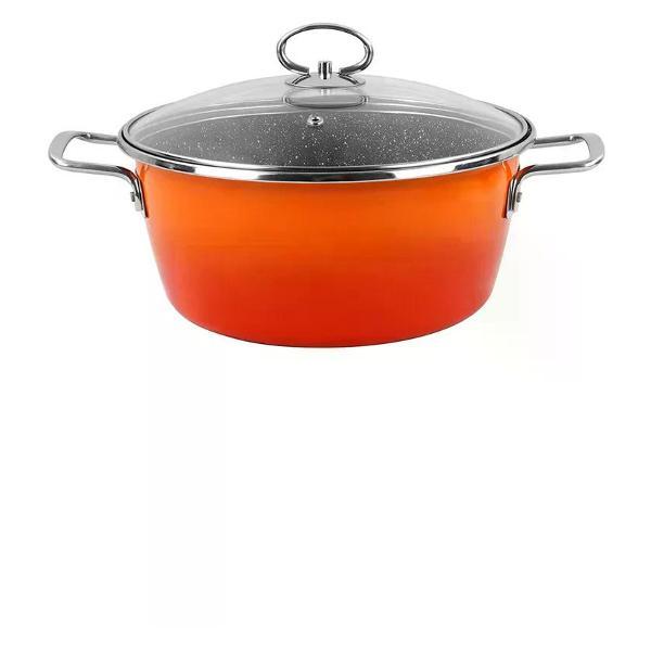 Кастрюля Vitrinor низкая Dragon Piedra 4.4 л 24 см с крышкой