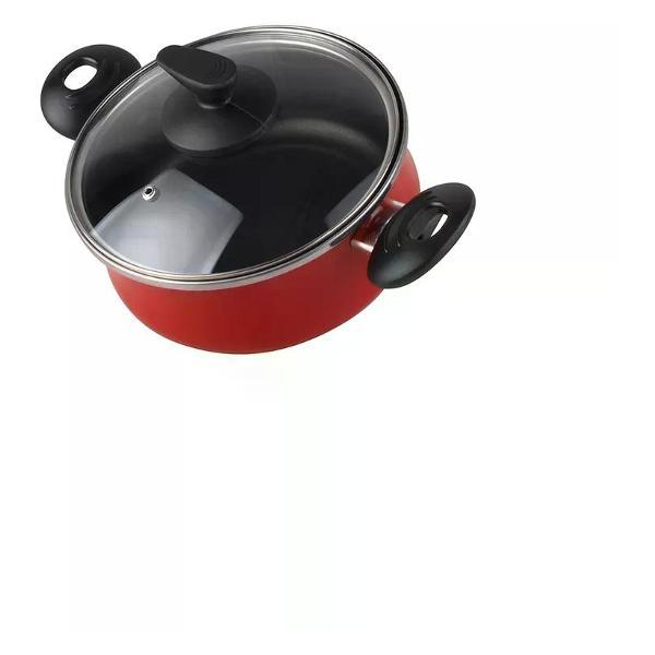 Кастрюля Vitrinor низкая 01107071 Praga 4.4 л 24 см с крышкой