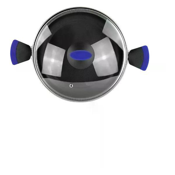 Кастрюля Vitrinor низкая 01107061 Danubio 4.5 л 24 см с крышкой