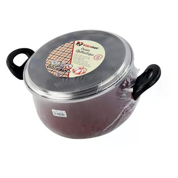 Кастрюля Vitrinor Authentique Burgundy 4.5 л 22 см