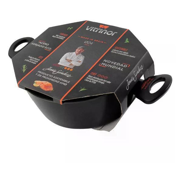Кастрюля Vitrinor низкая с крышкой V-Forged 24