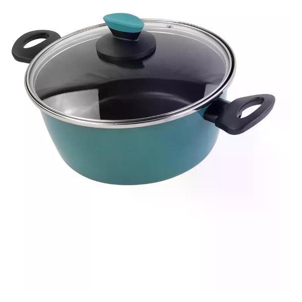 Кастрюля Vitrinor низкая 01114720 Lotus 3.5 л 20 см с крышкой