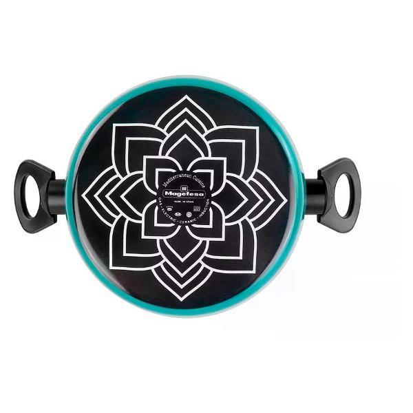 Кастрюля Vitrinor Lotus 6 л 24 см с крышкой