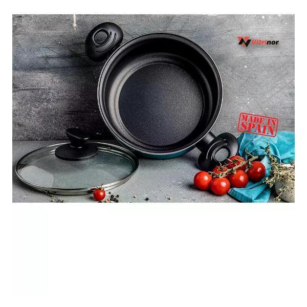 Кастрюля Vitrinor низкая 01108511 Country 4.5 л 24 см с крышкой