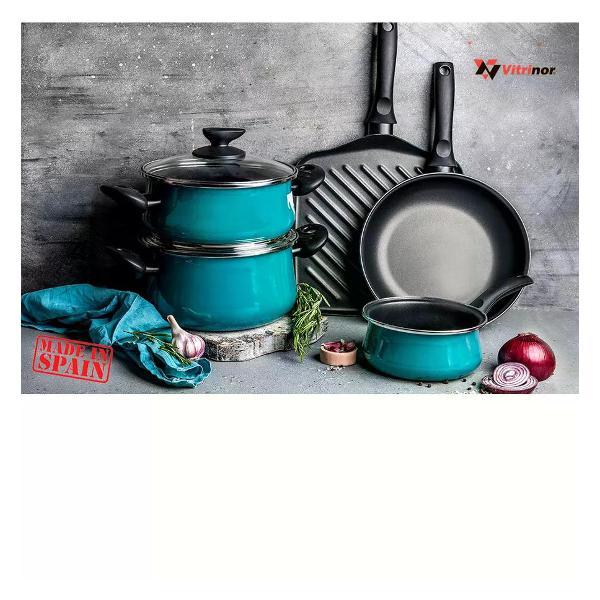 Кастрюля Vitrinor Country 4.5 л 20 см с крышкой