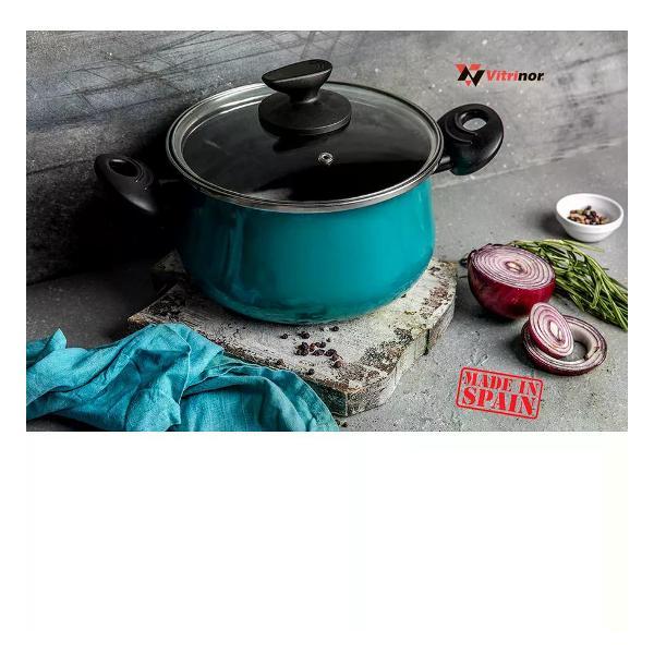 Кастрюля Vitrinor Country 4.5 л 20 см с крышкой