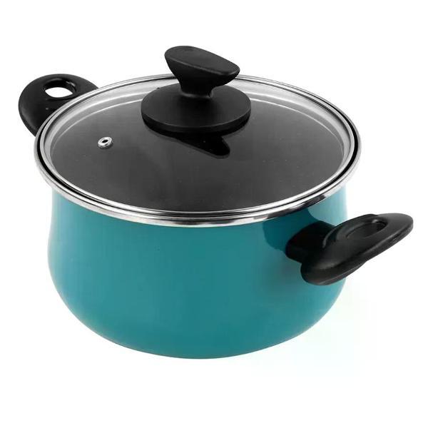 Кастрюля Vitrinor высокая с крышкой Country M4 20 4.5л