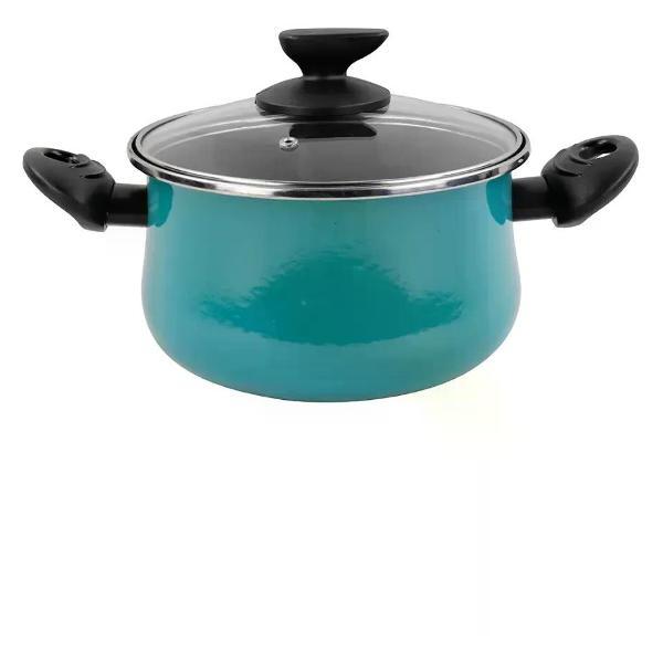 Кастрюля Vitrinor высокая с крышкой Country M4 20 4.5л