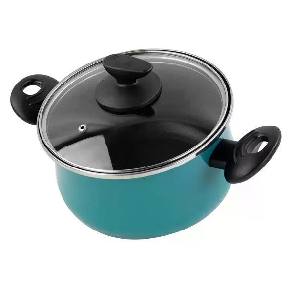 Кастрюля Vitrinor высокая с крышкой Country M4 20 4.5л