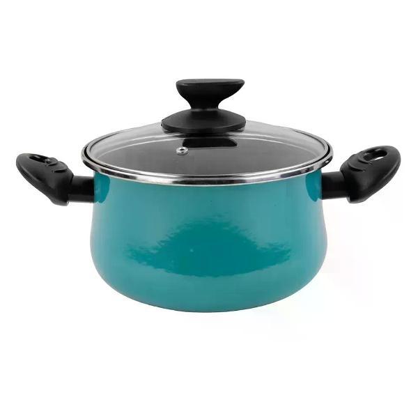 Кастрюля Vitrinor высокая с крышкой Country M4 24 4.5л