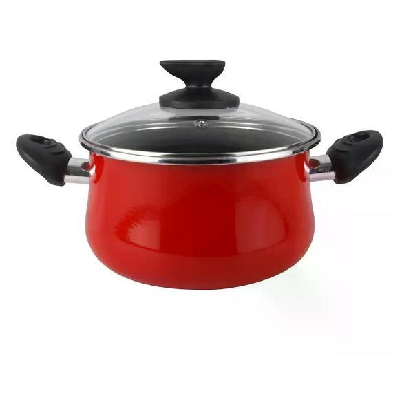 Кастрюля Vitrinor с крышкой Praga M4 24 6.5 л