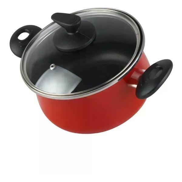 Кастрюля Vitrinor с крышкой Praga M4 24 6.5 л