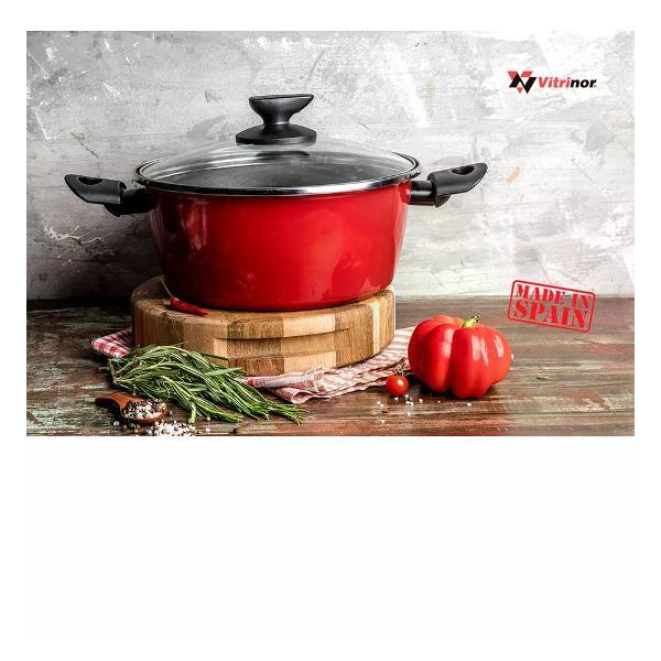 Кастрюля Vitrinor низкая V Poivre Rouge 2 л 24 см