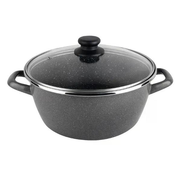 Кастрюля Vitrinor низкая K2 20 3л с крышкой