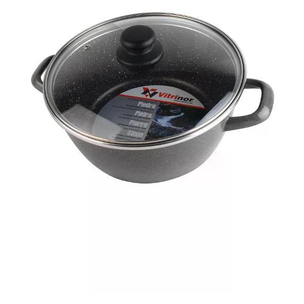 Кастрюля Vitrinor низкая K2 20 3л с крышкой