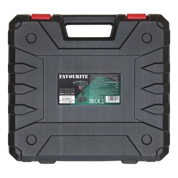 Дрель-шуруповерт Favourite OBS 21 DC SET