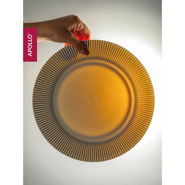 Тарелка Apollo 27 см, 2 шт. Grey