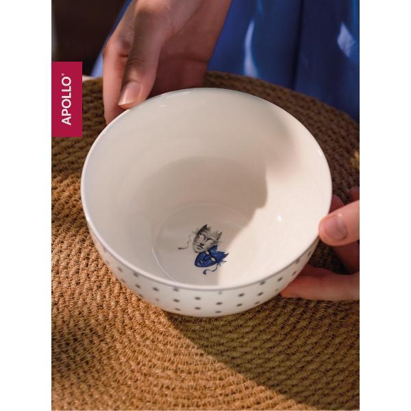 Тарелка Apollo 600 мл, 2 шт. Blue