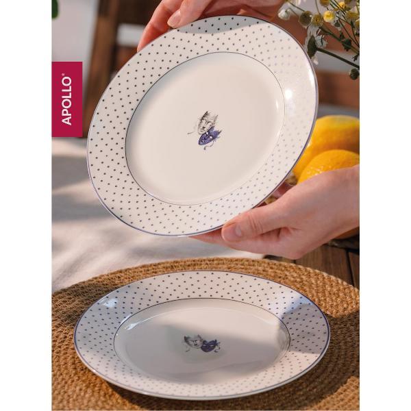 Тарелка Apollo 19 см, 2 шт. Blue