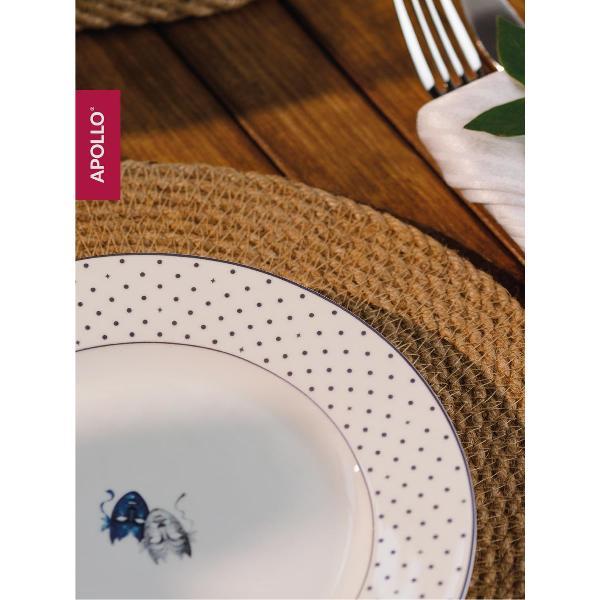 Тарелка Apollo 19 см, 2 шт. Blue