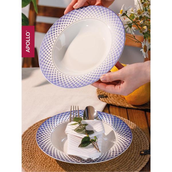 Тарелка Apollo 290 мл, 2 шт. Blue