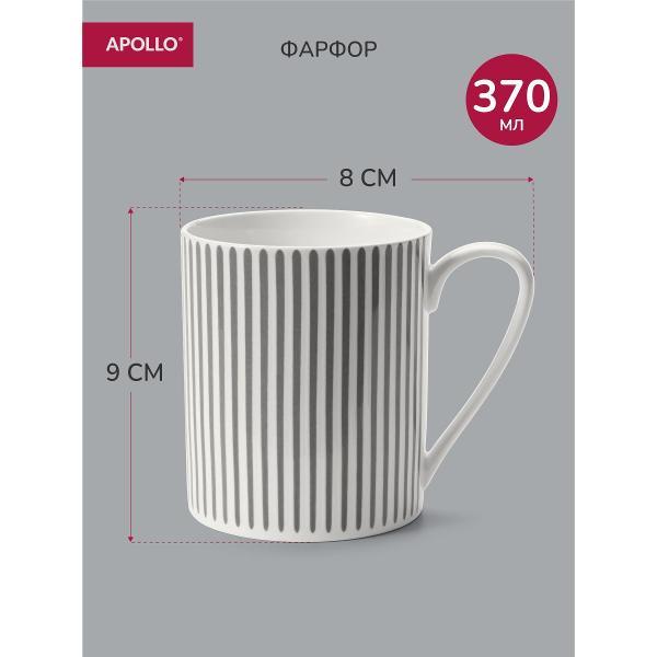 Столовый сервиз Apollo 16 предметов серый