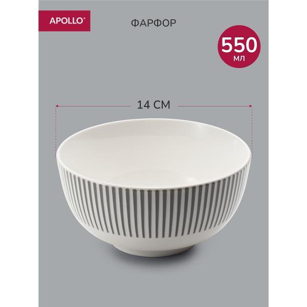 Столовый сервиз Apollo 16 предметов серый