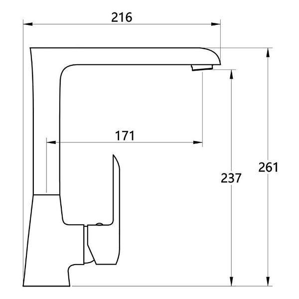 Смеситель MELODIA MDV35615