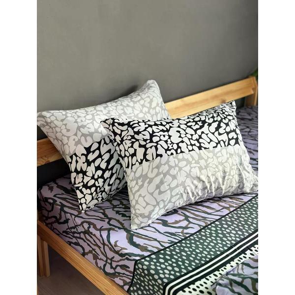 Набор постельного белья CALIN Семейный полисатин 4 наволочки КПБ4416/8-16-26-1/