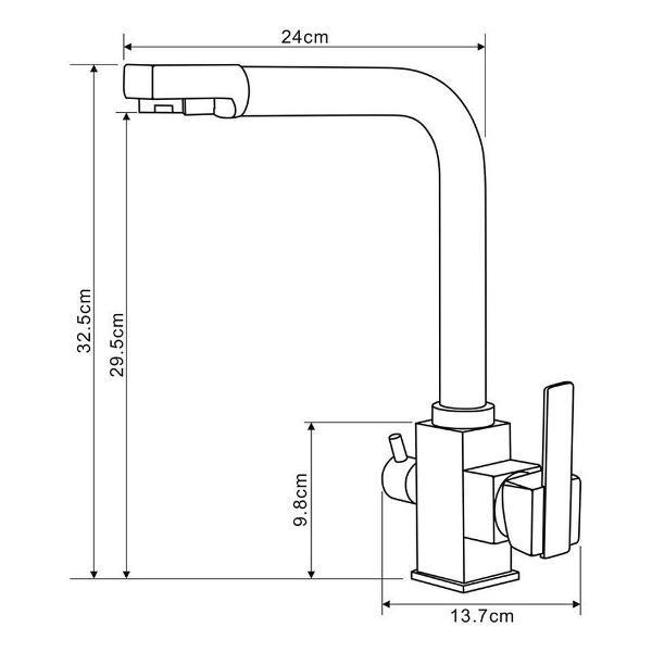 Смеситель MELODIA MDV30201