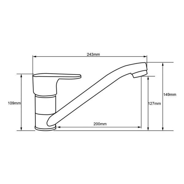 Смеситель MELODIA MDV35210