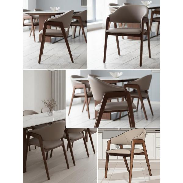 Стул обеденный AzureHome Статус Люкс бежевый