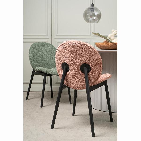 Стул обеденный Bergenson Bjorn Bente, розовый