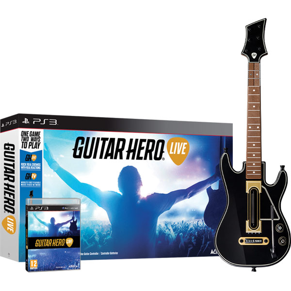 PS3 игра . Guitar Hero Live.Гитара + игра фото